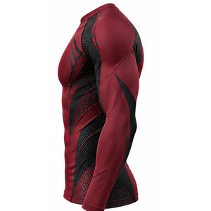 <b>Men's</b> <b>Compression</b> Shirts Breathable Stretch Athletic Clothing Long Sleeve Sports Training <b>Top</b> for Fitness and Exercise - Product Image 2
