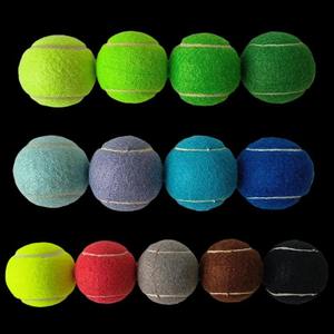Tennis <b>Ball</b> Yellow Felt Durable for Entertainment Practice - Product Image 5
