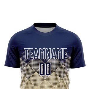 Camiseta de Fútbol de Manga Corta con Cuello Redondo y Estampado por Transferencia Térmica, Ajuste Atlético, Material de Poliéster - Product Image 4