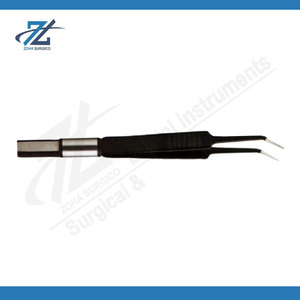 Pinces bipolaires antiadhésives européennes pour bijoutier # 5 instruments chirurgicaux réutilisables en acier inoxydable de qualité supérieure à pointe angulaire fine, fabriqués au Pakistan - Product Image 3