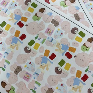 Étiquettes en papier non laminé autocollantes personnalisées de la marque Hoa Long, impression de logo OEM ODM, impression offset/numérique/UV - Product Image 5