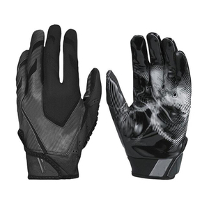 Gants de football américain personnalisés avec logo imprimé, meilleur design avec paume en cuir, logo personnalisé, fabricant d'étiquettes privées - Product Image 1