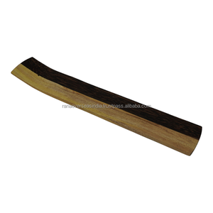Handmade Enamel Wooden Ash Catcher Tray Incense Stick Holder Decorative Burner for Meditation Yoga Home <b>Decoration</b> - Product Image 1