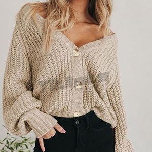 Cárdigan Clásico de Manga Larga para Mujer, con un Estilo Refinado para el Día a Día, Cárdigan de Moda Atemporal para Mujer - Product Image 6