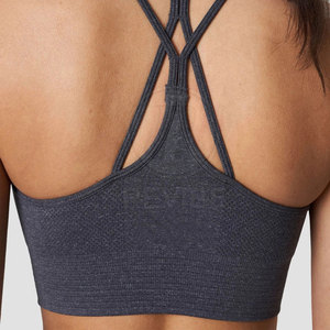 Services OEM – Nouveauté : Ensemble de yoga pour femme, haute qualité, design personnalisé, uni, grandes tailles, respirant à l'avant, écologique, 2 pièces - Product Image 6