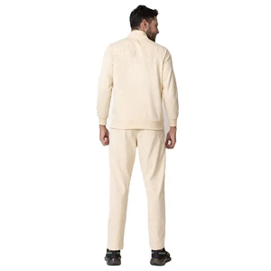 Wholesale New Fashion Men Zipper <b>Matching</b> Color Tracksuit <b>Long</b> Sleeve Coat + Pants Set Outdoor Sports Casual Suits - Product Image 2