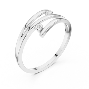 Anillo de Diamante Moissanita Redondo de Plata de Ley 925 de Primera Calidad, Proveedor y Fabricante de Joyería para Bodas al por Mayor - Product Image 4