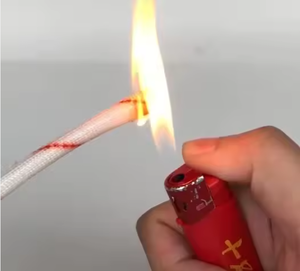 Prix usine Inde 2715 2.5kv Manchon isolant basse tension en fibre de verre, gaine PVC - Product Image 6