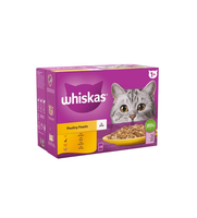 Nourriture pour chats Whis-kas haute performance, nourriture sèche pour chats adultes, saveur thon et poissons d'océan, 1,2 kg à 20 kg