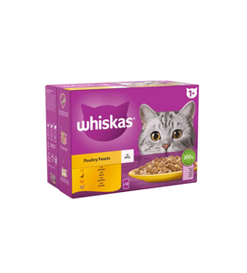 Nourriture pour chats Whis-kas haute performance, nourriture sèche pour chats adultes, saveur thon et poissons d'océan, 1,2 kg à 20 kg - Product Image 1