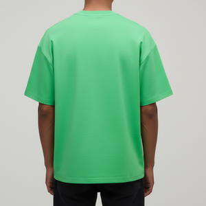 เสื้อยืดโอเวอร์ไซส์คุณภาพสูง ผ้าฝ้าย 100% เนื้อหนา พิมพ์ลายโลโก้ด้านหน้า สไตล์วินเทจ ระบายอากาศได้ดี เป็นมิตรกับสิ่งแวดล้อม สำหรับทุกเพศ - Product Image 6