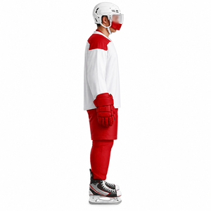 Uniforme de hockey sur glace sportif léger et respirant, uniforme d'entraînement professionnel pour club, uniforme de hockey sur glace de qualité supérieure avec OEM ODM - Product Image 2