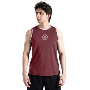 Chaleco Deportivo Burgundy Blitz para Levantamiento de Pesas, Gimnasio, Entrenamiento, Fitness, Transpirable, Atlético, Sin Mangas, Rendimiento Activo - Product Image 4