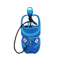 75L Taşınabilir AdBlue DEF Transfer Tankı, Diyaframlı Pompa ve Otomatik Tabanca Üre Dolum Sistemi ile