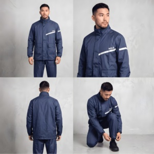 Impermeable Largo al Por Mayor, Impermeable Duradero de Alta Calidad, Impermeable Premium de Moda para Exteriores - Product Image 1