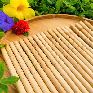 Superior <b>Reusable</b> Bamboo <b>Chopsticks</b> Polished Finish Natural Wood <b>Chopsticks</b> Eco-Conscious Dining Utensils - Product Image 5