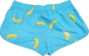 Shorts Deportivos para Mujer, con Forro de Lona, Bolsillos Laterales, Secado Rápido, Cintura Elástica, Tejido Deportivo, 100% Algodón, Bordado, Ecológicos - Product Image 4