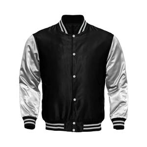 Fabricante de Chaquetas de Satén de Alta Calidad que Ofrece Chaquetas Varsity Ligeras con Opciones Personalizadas OEM ODM y Excelente Calidad - Product Image 1