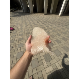 Natural Apophyllite Stilbite on Black Chalcedony <b>Crystal</b> <b>Cluster</b> Mineral Specimen for Interior Decor and Wholesale - Product Image 3