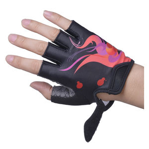 Gants de cyclisme d'hiver robustes, légers, antidérapants, demi-doigts, unisexes, avec service OEM personnalisé et livraison gratuite - Product Image 4