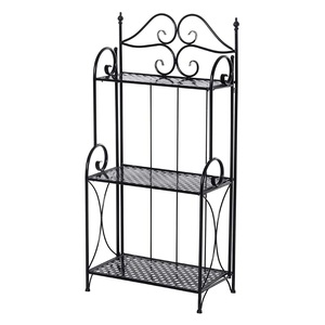 Support de plantes en fer forgé pour l'intérieur et l'extérieur, design tendance, qualité et finition supérieures, pots de rangement pour plantes, vente chaude - Product Image 4