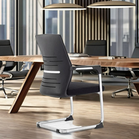 Chaise de conférence moderne en maille Mobilier de bureau en acier bon marché pour salle de conférence et salon directement de l'usine pour usage hospitalier