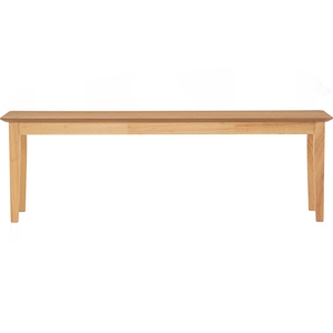 Sleek Minimalist Wooden Kitchen <b>Bench</b> Long <b>Indoor</b> Entryway Seat for Home Hallway and Kitchen - Product Image 1