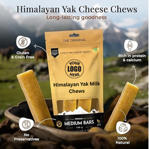 Friandise à mâcher pour chiens en fromage de yak de l'Himalaya de haute qualité OEM, non tachante, longue durée, dure, enrichie en protéines et en potassium pour les animaux de compagnie - Product Image 6