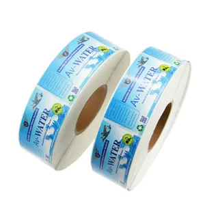 Custom Cosmetic Labels-Stamped Perfume Bottle Stickers for Loose Powder <b>Puff</b> Packaging - Product Image 2