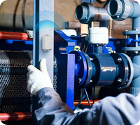 Balise de suivi d'emplacement intérieur durable BLE 5.1, étiquette d'actif industriel, indice de protection IP67, autonomie de la batterie de plus de 10 ans, M6 Industriel