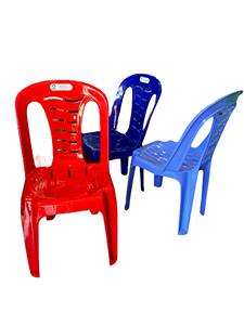 Chaise de jardin d'extérieur en plastique empilable 63x34x55cm - Fauteuil de banquet et de plage - Vente en gros - Product Image 4