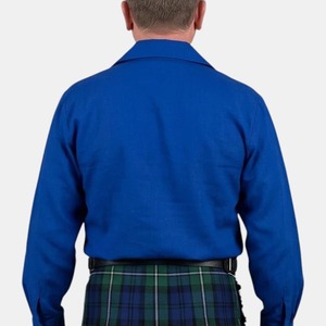 Chemises Kilt Jacobite Jacobean Vintage Écossais de Haute Qualité pour Hommes, Logo Brodé Personnalisé, 100% Coton Sergé - Product Image 2