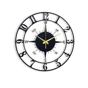 Horloge murale en métal de style antique, fabriquée à la main, de qualité export, nouveau design, horloge murale décorative de luxe pour la maison, le salon, au meilleur prix - Product Image 2