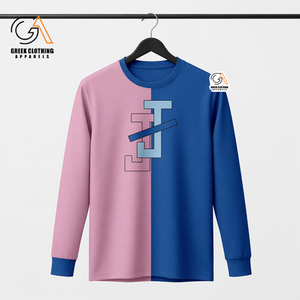 Camiseta Dri Fit de Jack and Jill Azul con Nube de Palabras y Logotipo de Jack and Jill, Camiseta Juvenil de Manga Larga para Deportes y Uso Casual - Product Image 6
