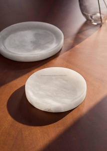 Plateau de service décoratif Art Déco personnalisé de grande taille, plateau à fruits, plateau à roulettes en agate géode, moule en silicone pour résine époxy avec poignées - Product Image 4