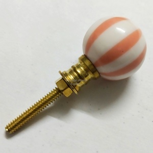 Handcrafted Resin Colorful Melon Look Multi Door <b>Knobs</b> Elegant & Unique Perfect for Interior and Exterior Installations - Product Image 4