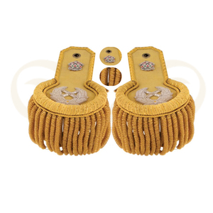 ปลอกไหล่เจ้าหน้าที่ผ้าฝ้ายคุณภาพดีที่สุด ราคาโรงงานถูก รับสั่งทำตามแบบ ปลอกไหล่เครื่องแบบ - Product Image 1