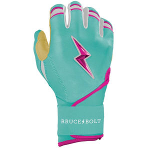 ถุงมือตีเบสบอล BRUCE-BOLT คุณภาพพรีเมียม หนัง Cabretta แท้ 100% หนา 0.09 มม. ปิดด้วยแถบตีนตุ๊กแกแบบมีแผ่นรอง ใช้ได้ทั้งมือซ้ายและขวา เหมาะสำหรับทุกเพศ - Product Image 4