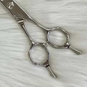 Professional Eversharp Japanese Classic 440C Stainless Steel Curved Customizable <b>Dog</b> Grooming <b>Scissors</b> Shedding Dematting - Product Image 4