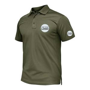 Camisetas Polo de Algodón de 200 g/m² para Hombre, Cuello Redondo, Manga Corta, Verano 2026 - Product Image 2