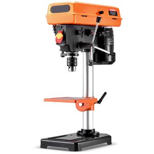 Trapano da Banco 8-in-1 con Motore a Induzione 2.5A e Velocità Regolabile 620-3100 RPM per Lavorazione del Legno - Product Image 1