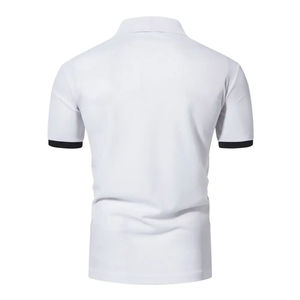 Camiseta de Verano con Nuevo Diseño y Logotipo Personalizado para Hombre, Camiseta de Manga Corta Informal con Cuello de Solapa, Camisas Polo de Golf de Negocios, Tela Piqué con Logotipo Personalizado - Product Image 5