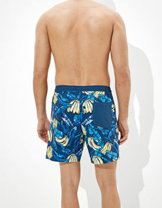 Shorts de plage écologiques pour hommes, couleur unie, séchage rapide, service OEM, vêtements de plage et maillots de bain - Product Image 3