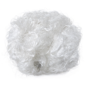 Fibre de viscose de banane recyclée blanche en vrac pour le filage, le tissage et l'art textile - Product Image 2