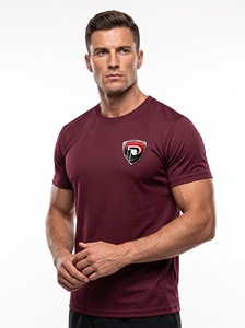 Camiseta Dumela Personalizada para Hombre, Color Verde Oliva, Manga Corta, Cuello Redondo, Casual, Ajustada, de Secado Rápido, Transpirable, Antiarrugas y Antipilling - Product Image 3