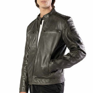 Chaquetas de Cuero Sintético para Hombre, Estilo Motociclista, Resistentes al Viento, Tejido de PU, ¡No Necesitas Nada Más! - Product Image 2