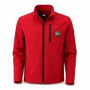 Custom Thermal Waterproof Windproof Softshell Stand Collar Zipper Outdoor Autumn Wear Softshell <b>Rain</b> <b>Coat</b> <b>Men's</b> Softshell Jacket - Product Image 1