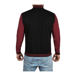 OEM Custom Unisex Embroidery College Style Letterman Baseball Vintage Blank Varsity <b>Jacket</b> for Clubs School and Casual <b>Jacket</b> - Product Image 3