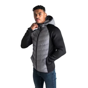 Top Quality Men's Puffer <b>Jackets</b> Gray ANd Black Color <b>Slim</b> <b>Fit</b> Zipper Up Full Sleeve Fashion Wear Men's Puffer <b>Jacket</b> - Product Image 1