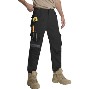 Men's <b>Work</b> Pants for Men Hiking Cargo Pants Water Resistant Stretch Tactical Outdoor <b>Trousers</b> with Pockets - Product Image 1